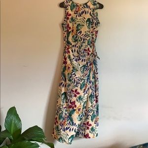 100% Silk Wrap Dress